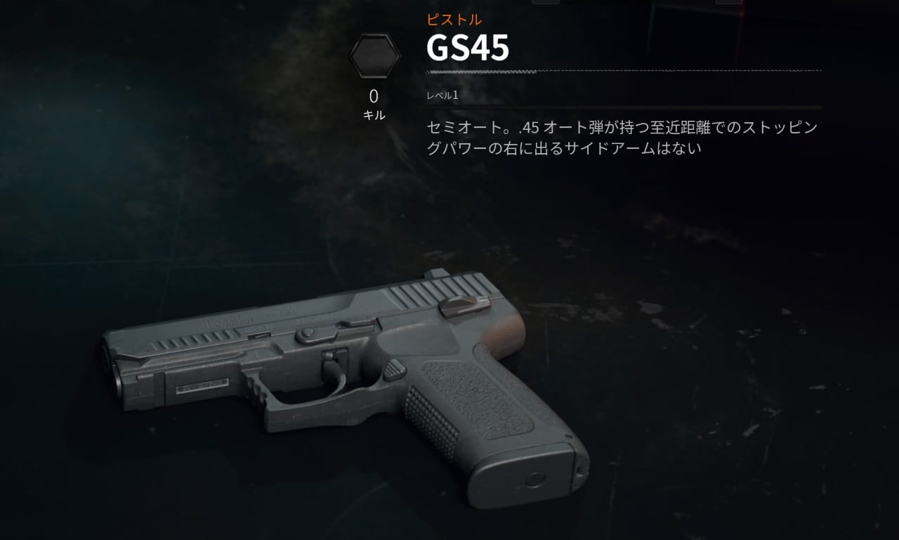 COD BO6のGS45